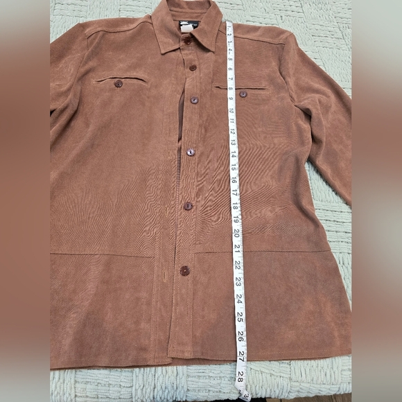 VTG First Option Blown Button Up Long Sleeve Shirt Blouse Women's  Small - Picture 2 of 9